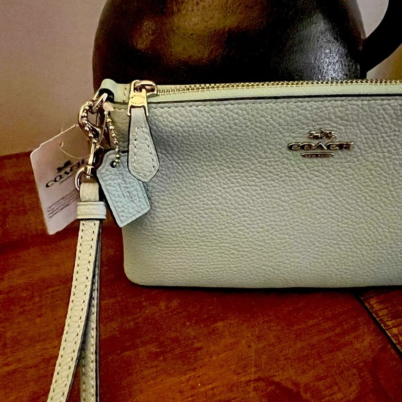 Coach Leather Wristlet - Picture 3 of 5